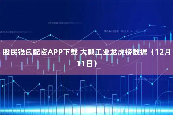 股民钱包配资APP下载 大鹏工业龙虎榜数据（12月11日）