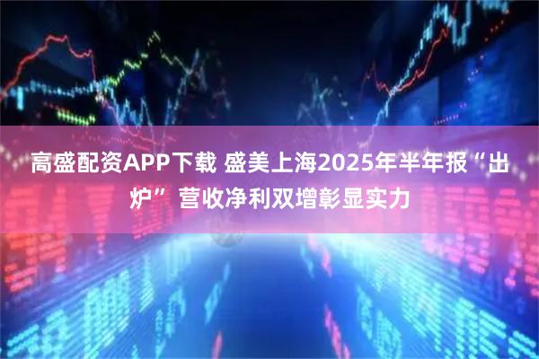 高盛配资APP下载 盛美上海2025年半年报“出炉” 营收净利双增彰显实力